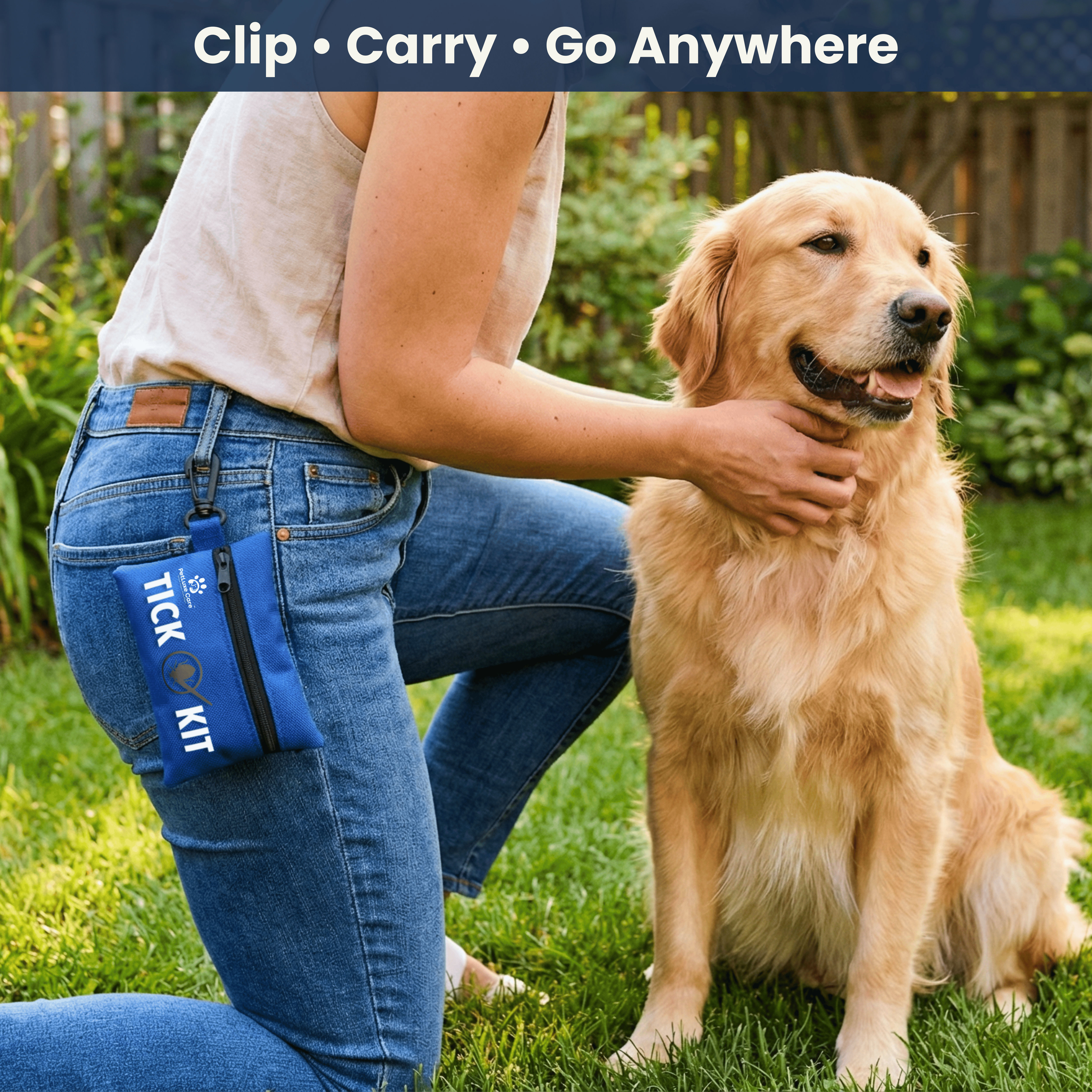 PetLuxe Care TickKit — Safe & Painless Tick Removal Kit for Pets