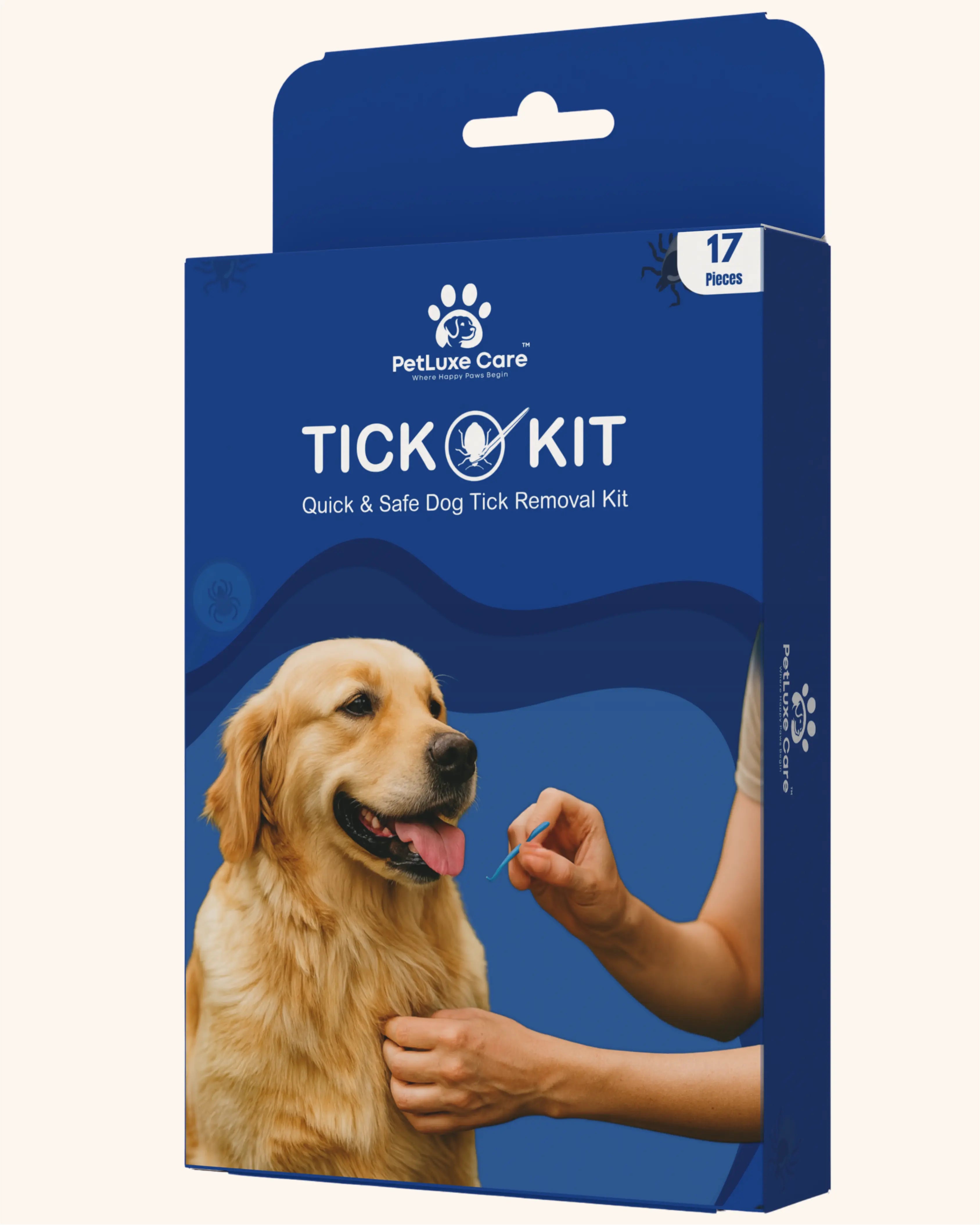 PetLuxe Care TickKit — Safe & Painless Tick Removal Kit for Pets